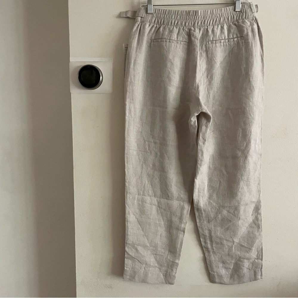 NWT Athleta Voyager linen pants size 10 - Picture 1 of 7